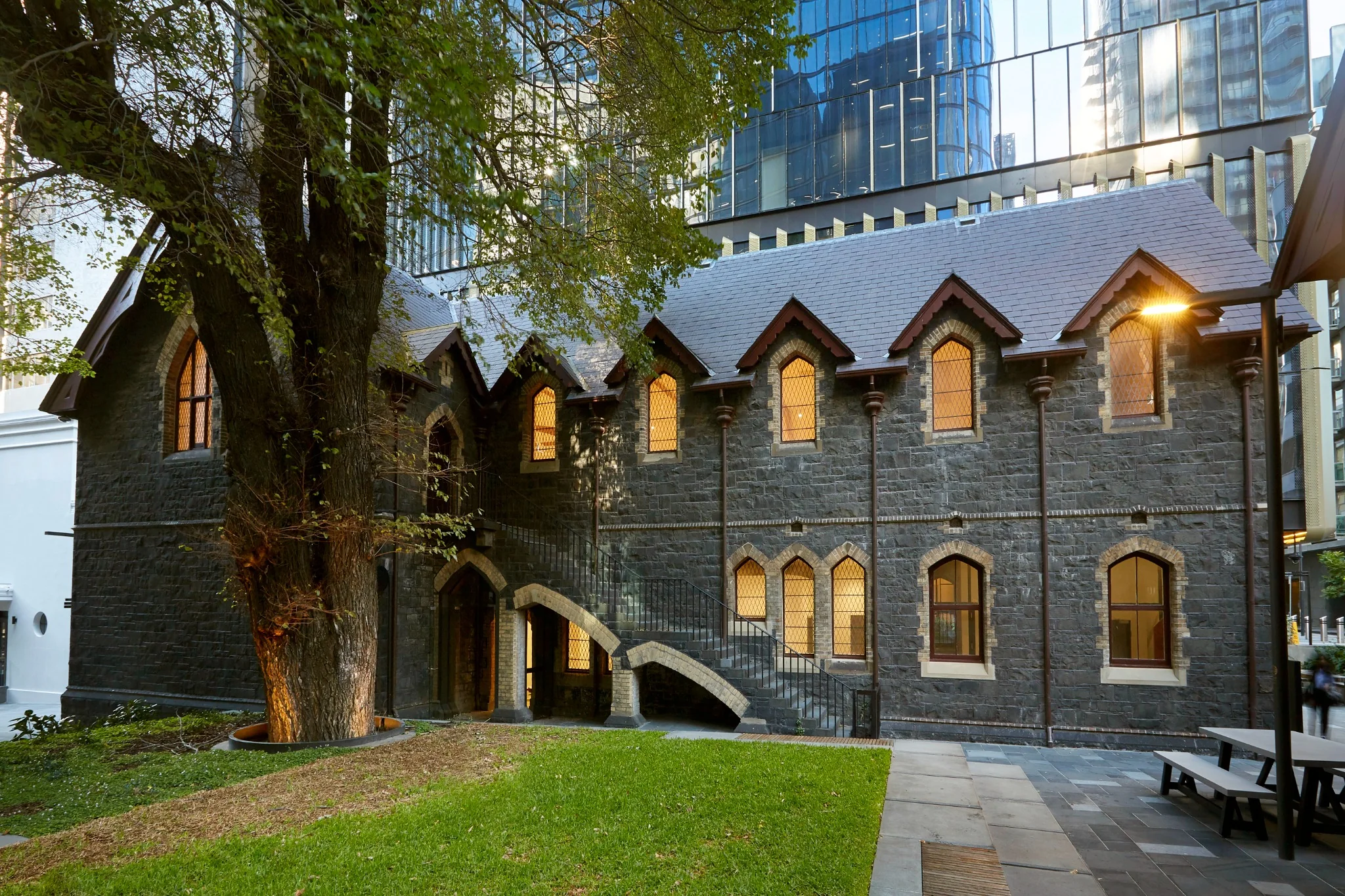 School House Wesley Place heritage building restored by O'Neill's Design & Construction
