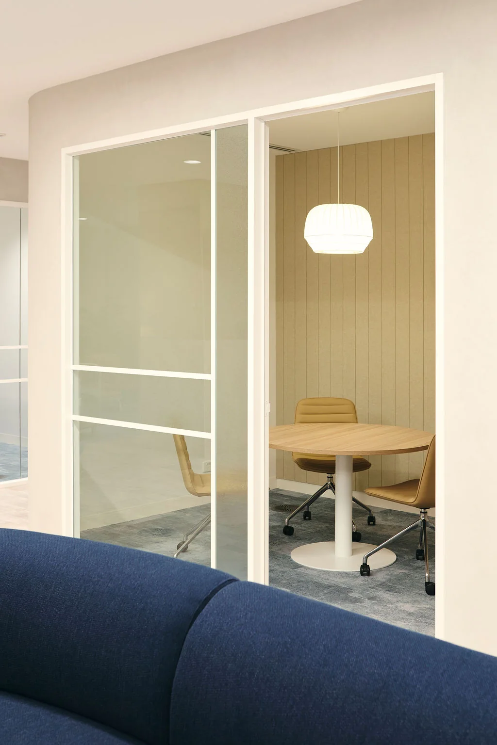 Level 9, 717 Bourke Street spec suite delivered in a live commercial building