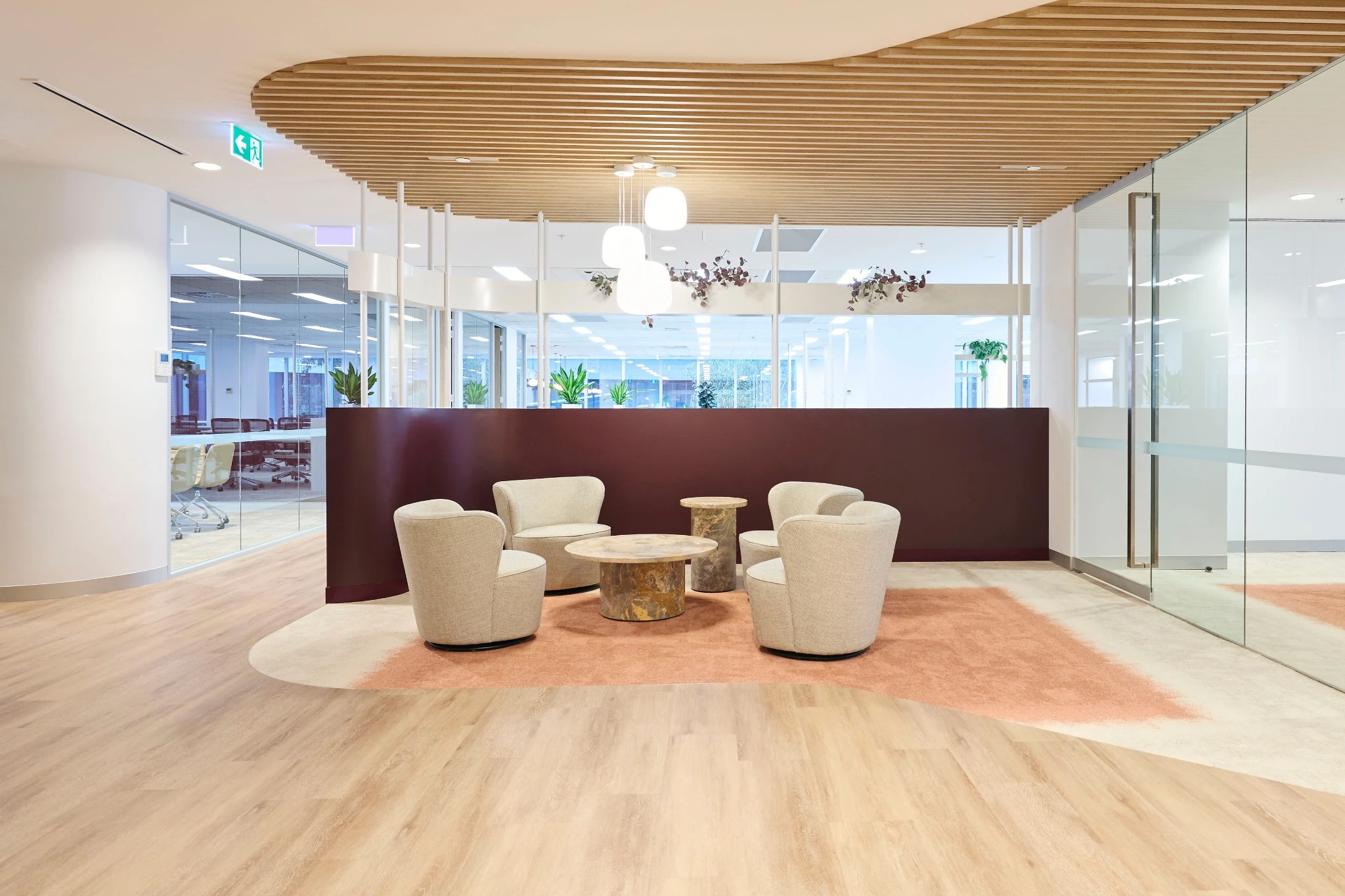 Completed Level 4 717 Bourke Street commercial spec suite
